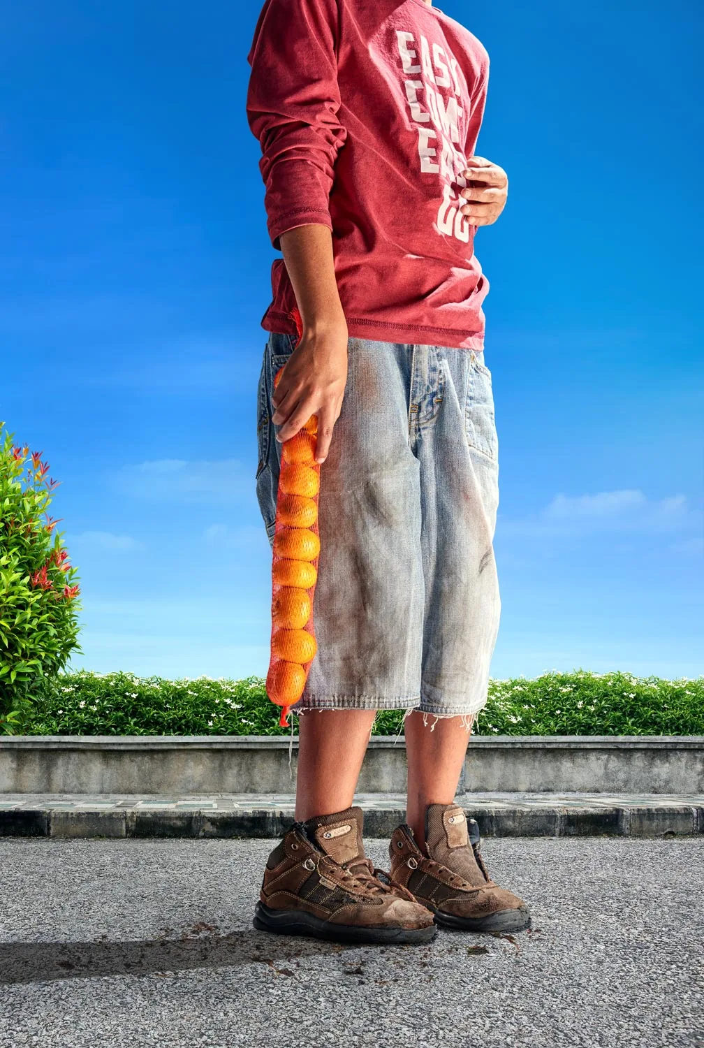 Advertising retouch after, photo by Jaime Pavon